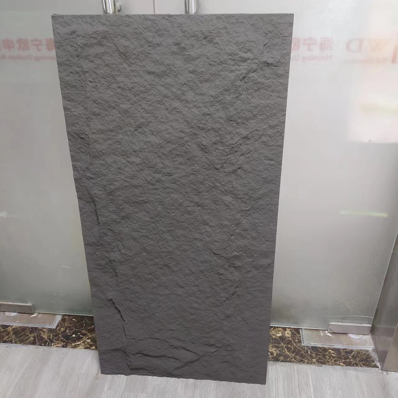 Waterproof PU Faux Stone skin board background wall Polyurethane mushroom stone pu stone 3D for restaurant hotel decor