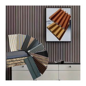 Decoration Great Wpc Louvers Panel wall Pvc Wooden Other Boards Low Price Wood PS Foam Wall Panel decorative