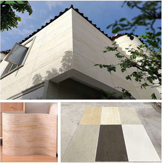 exterior interior thin slate soft split brick tiles looks like real stone quality soft flexible stone wall cladding veneer