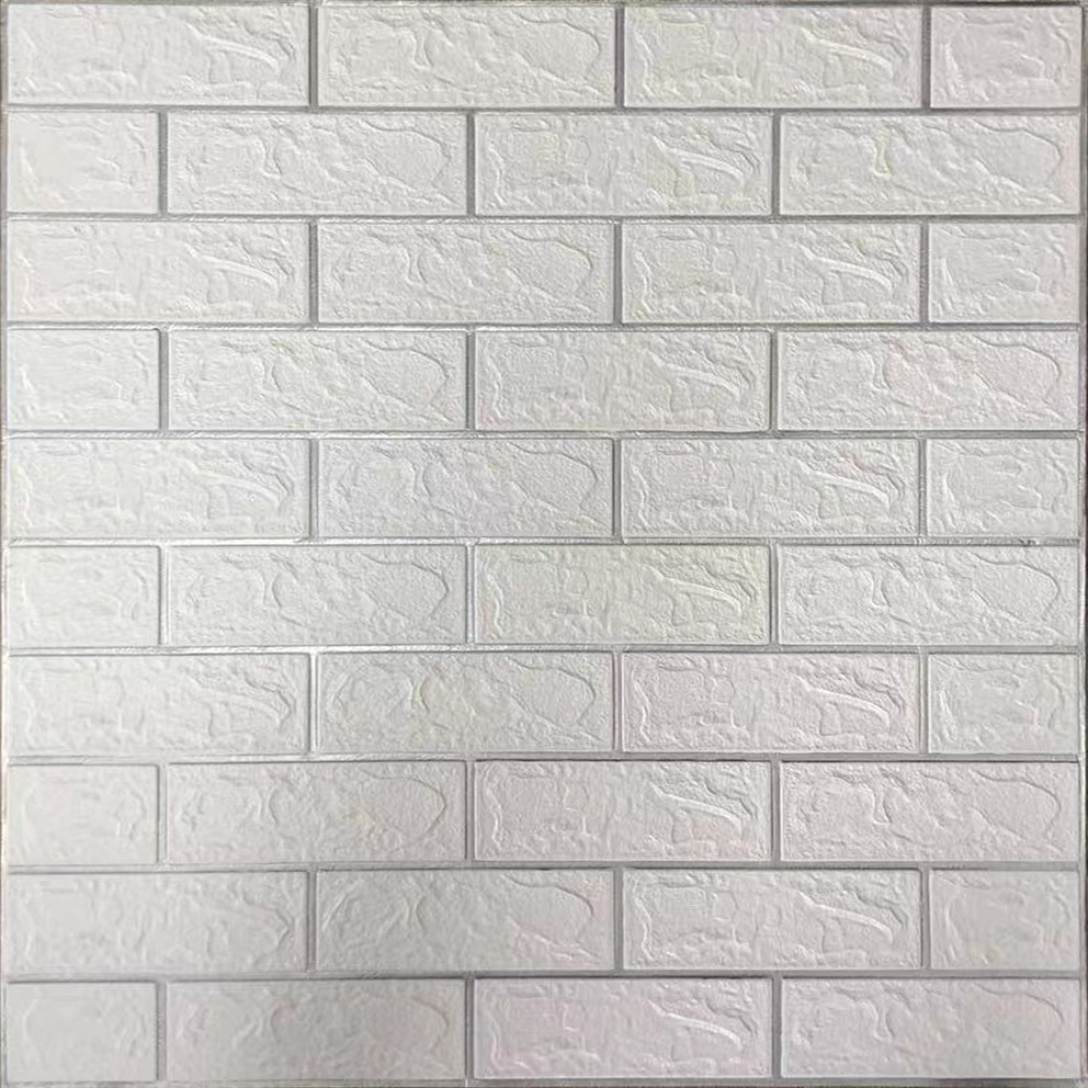 NEW 3D Brick Wall Stickers Wallpaper Decor Foam Waterproof Wallpaper for Kids Living Room DIY