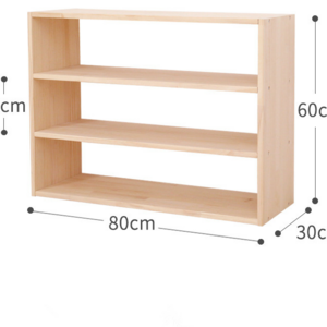 Child Wooden Nursery Furniture Toy Book Classroom Wood Preschool Locker Daycare Shelf Storage Kindergarten Cabinet For Kid