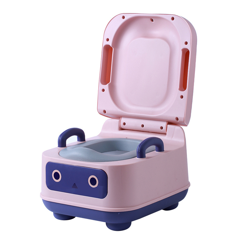 Cute designed Plastic Baby Potty toilet portable Kid Potty children's Potty Training chair