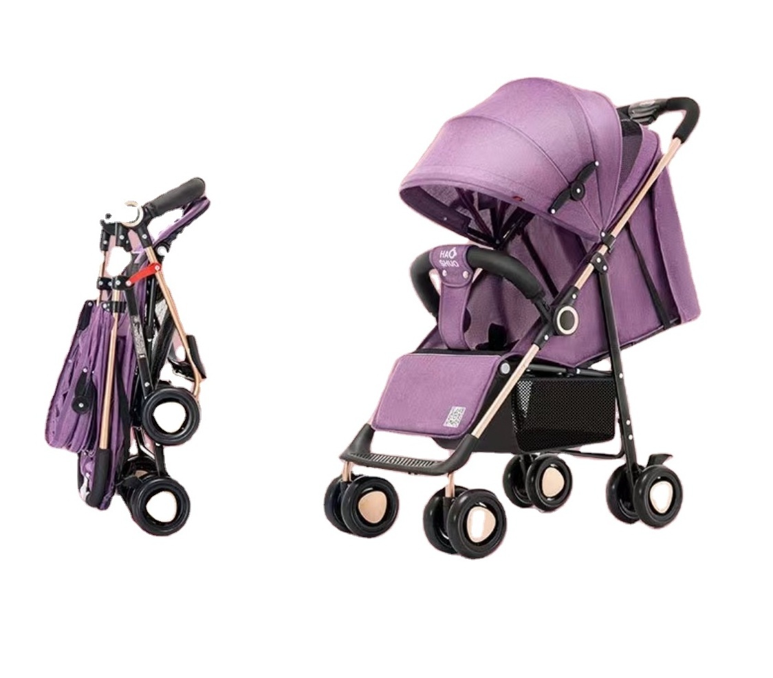 Cheap price Wholesale foldable folding baby stroller 2023 Newest popular small carriage infant stroller for travel