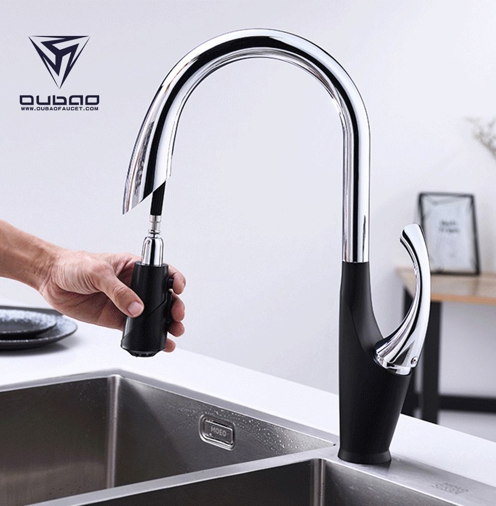 Cold and Hot Water Mixer Sprayer cUPC Kitchen Faucet for Modern Kitchen Sink