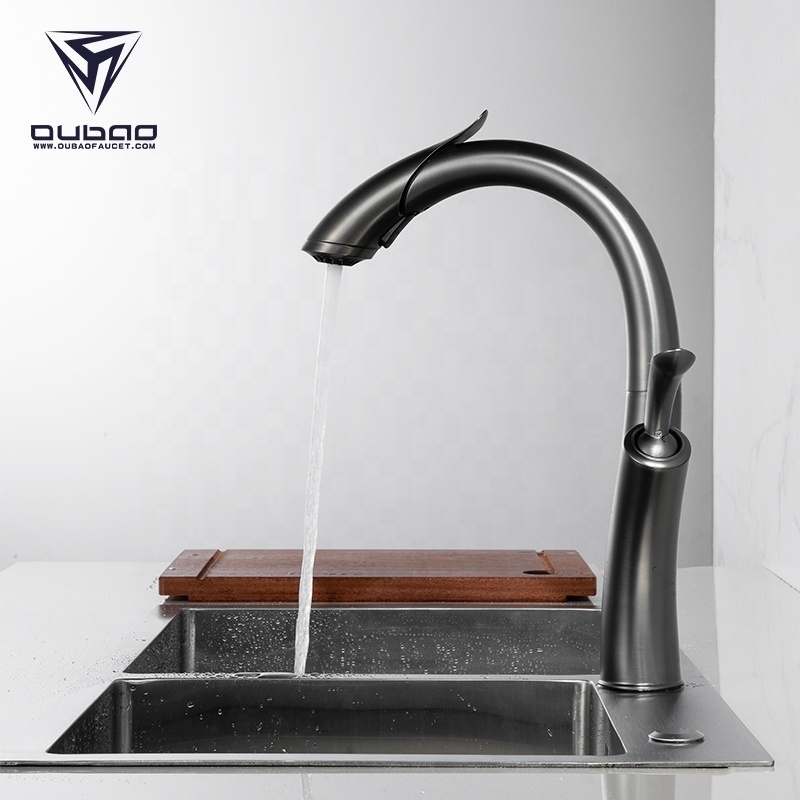 Hot Smart Commercial Wash Single Handle Brass Chrome Automatic Touch Sensor Sink Mixer Tap Kitchen Faucet