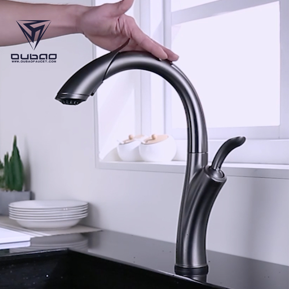 Hot Smart Commercial Wash Single Handle Brass Chrome Automatic Touch Sensor Sink Mixer Tap Kitchen Faucet