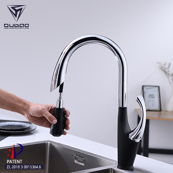 Global Popular Design Black Chrome Attachments Kitchen Aid Stand Mixer Sink Taps Faucet