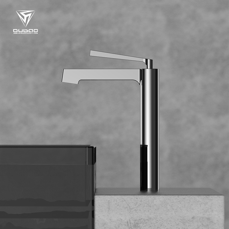 Hotel Apartment Bathroom High Quality Single Handle Standing Faucet Basin Mixer