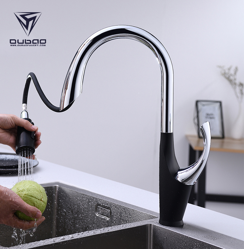 New Ideas Commercial Motion Sensor Pull Down Sink Mixer Brass Kitchen Faucet