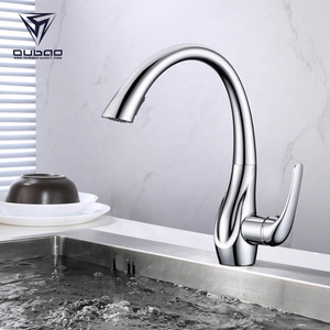 Fashionable Design Brass Spray Tap Mixer Flexible Metal Pull Down Kitchen Faucet