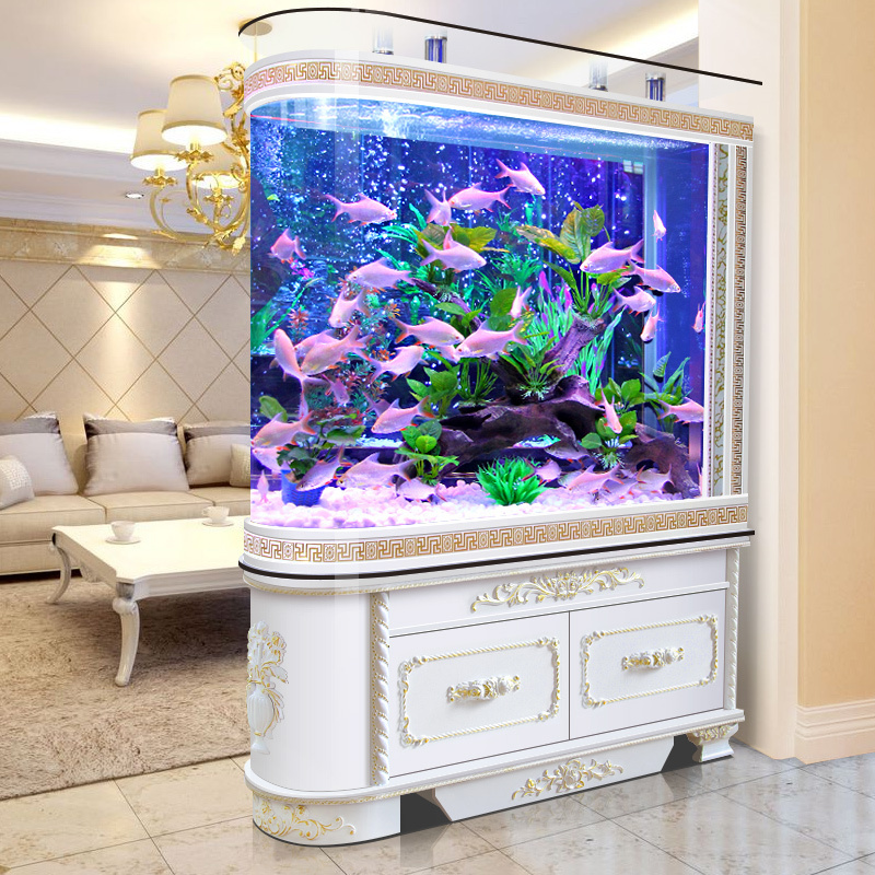 European Style High Cabinet Warhead Custom Saltwater Aquarium Fish Tank Stand