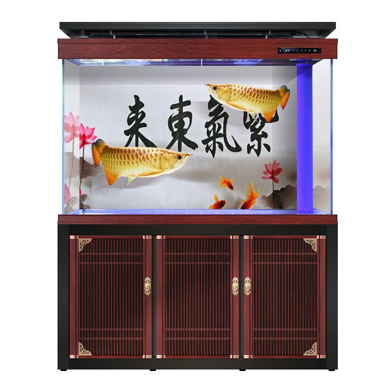 Vertical Door Chinese Dragon Moving Fish Transport Tank For Home Customized spot goldfish tank at ex factory price