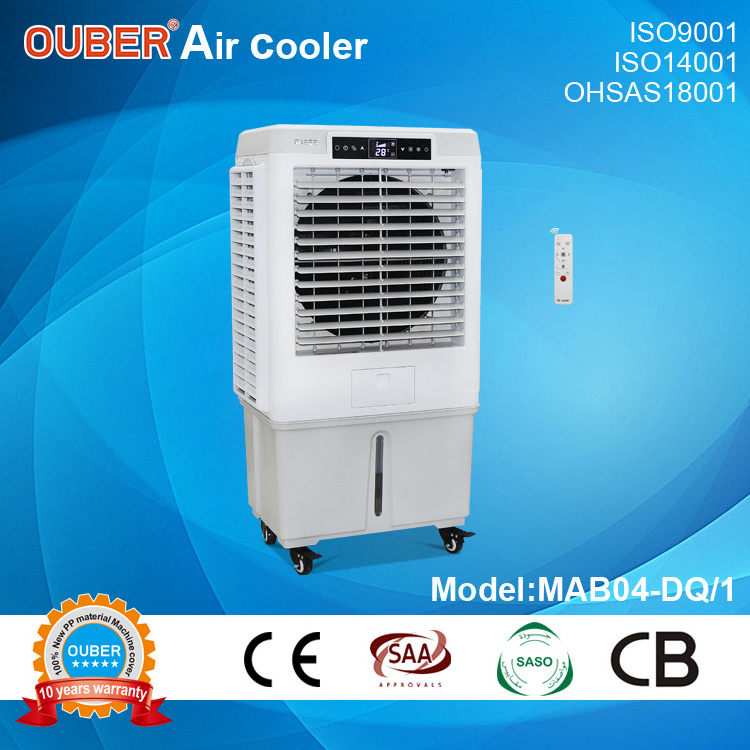 Dubai plastic body portable air cooler evaporative cooling desert water air cooler