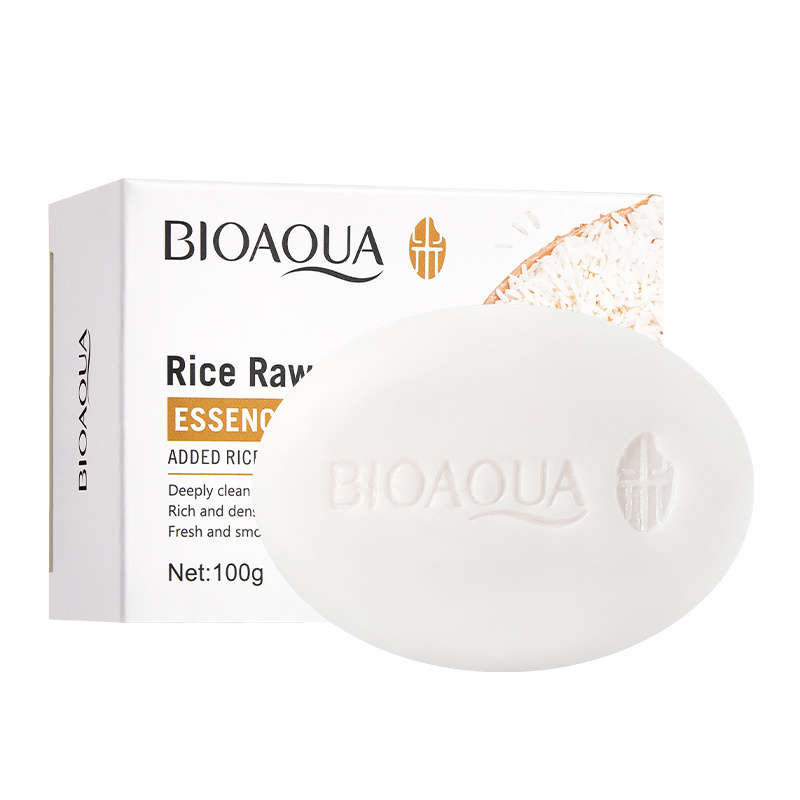 Private Label BIOAQUA Hand soap oil control moisturizing Rice pulp soap