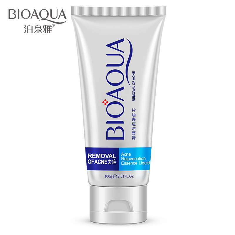 OEM/ODM BIOAQUA Hot Selling Oil-control Acne Cleansing Skin Whitening Face Cleanser