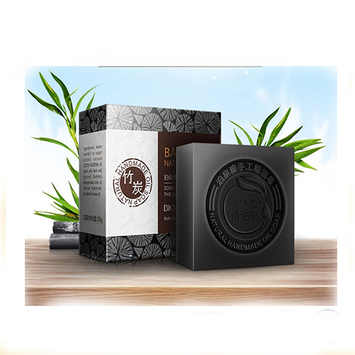 OEM/ODM BIOAQUA Bamboo Charcoal Essential Oil Soap