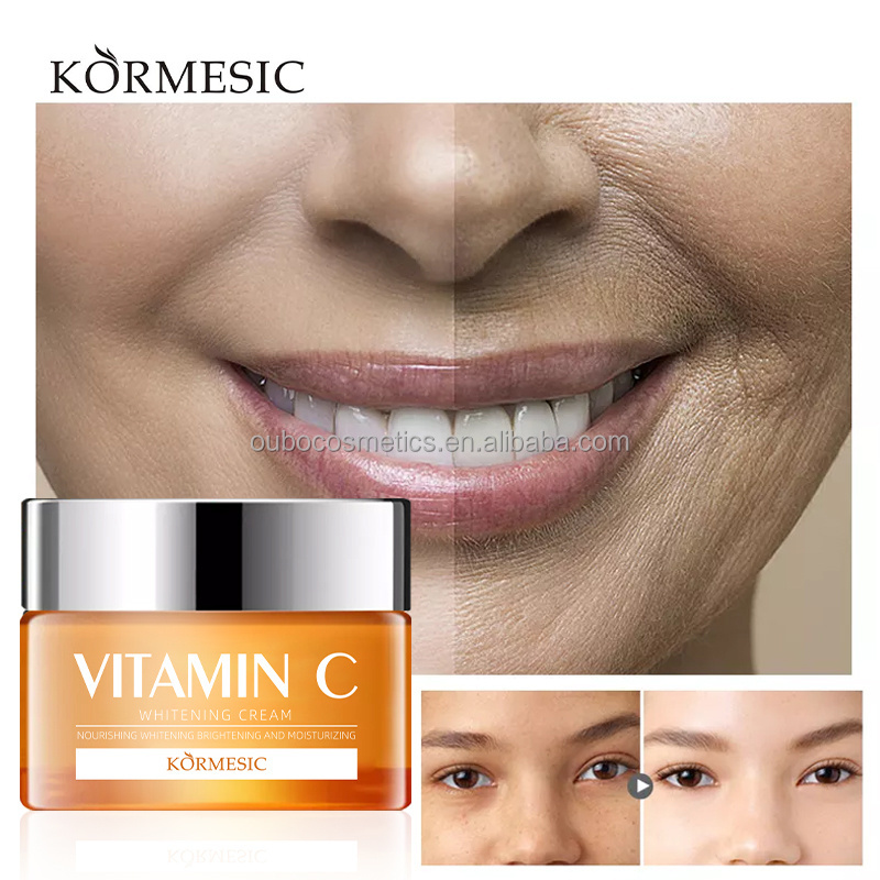 OEM private label KORMESIC Vitamin C organic skin care whitening moisturizing natural beauty face cream