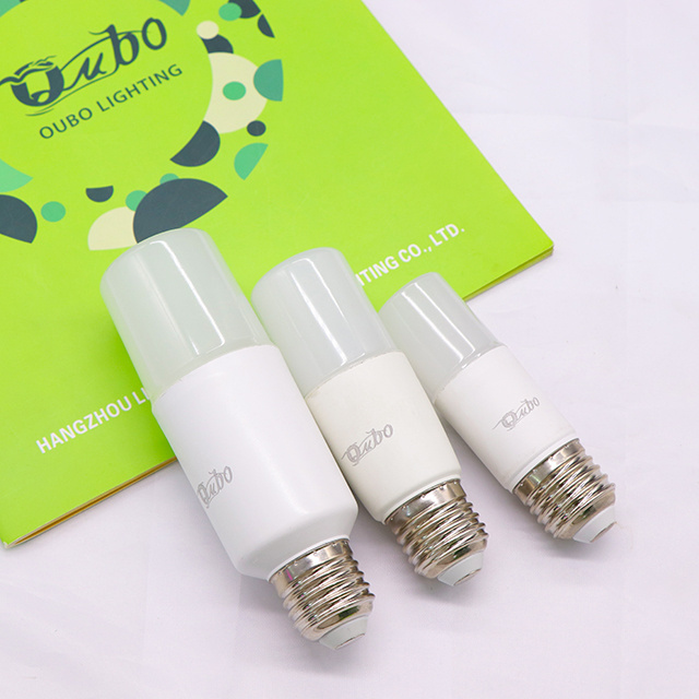 High Quality AC120-265V 7w  9w 15w 18 watt Flat Head LED Bulb T Shape  LED Light Bulb new model  led lights bulbs hot sales