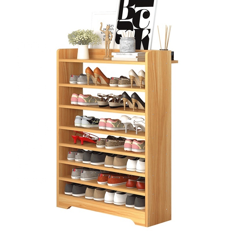 Wooden Shoe Rack shelf rack portable Storage Shelves Cabinet modern Shoe Organizer for entry