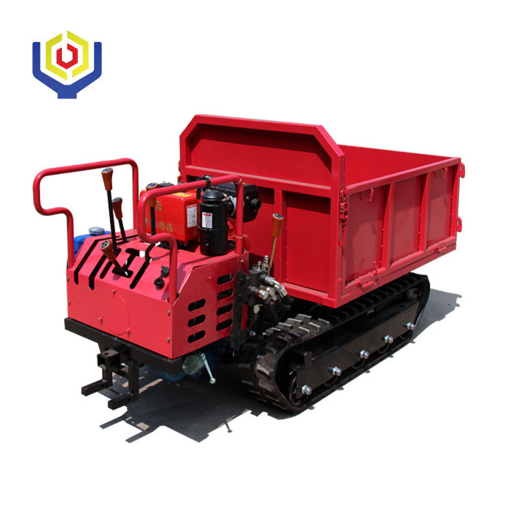 Hot cheap small mini dumper 1000kg mini track dumper china crawler dumper