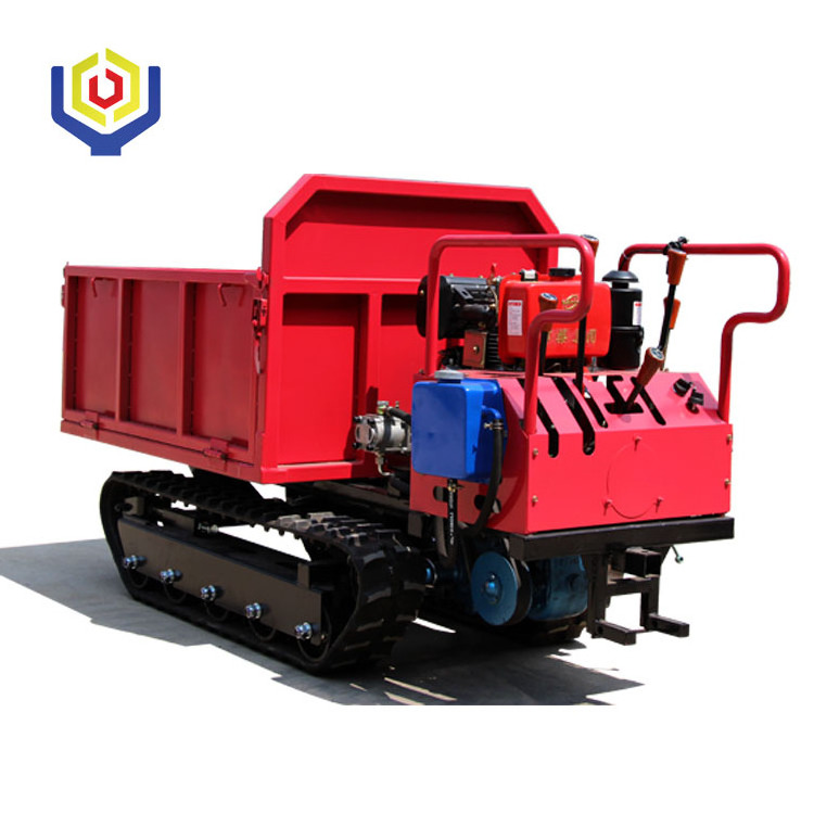 Hot cheap small mini dumper 1000kg mini track dumper china crawler dumper