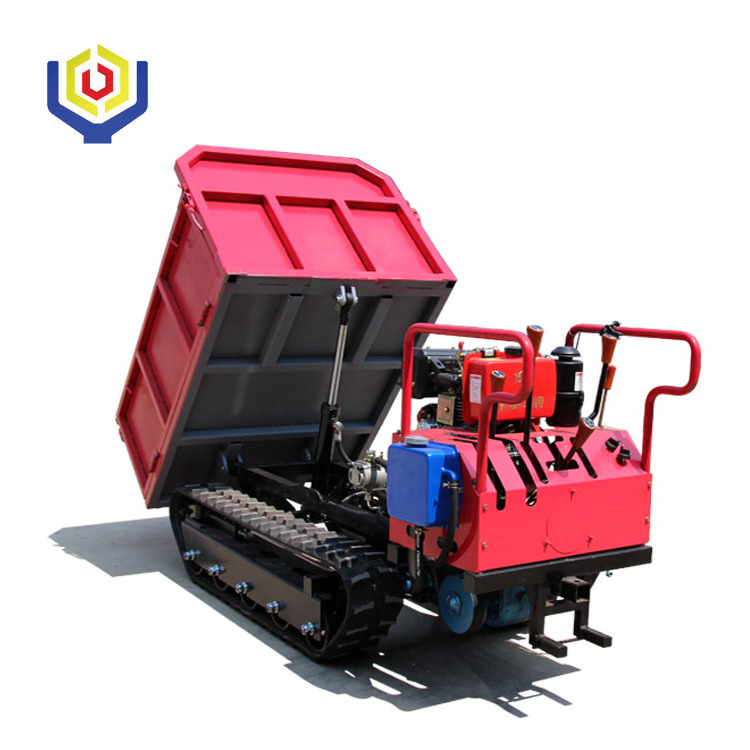 Hot cheap small mini dumper 1000kg mini track dumper china crawler dumper