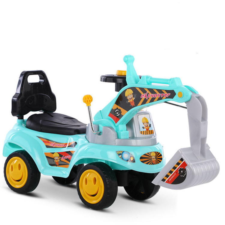 Children's Electric Excavator Engineering Vehicle Play Vehicle Ride On Excavator baby Ride On Toy Car toy Toddler Bike