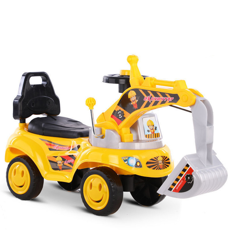 Children's Electric Excavator Engineering Vehicle Play Vehicle Ride On Excavator baby Ride On Toy Car toy Toddler Bike