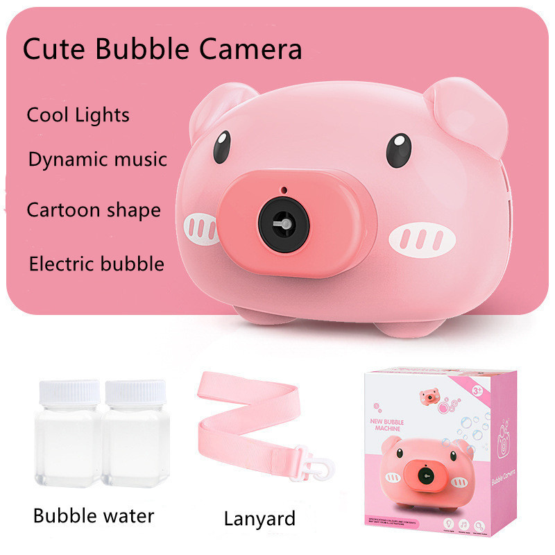 2022 New Arrival Automatic Bubble Machine Children's Outdoor Toy Camera Bubble Machine Unisex 5 to 7 Years,8 to 13 Years CN;GUA