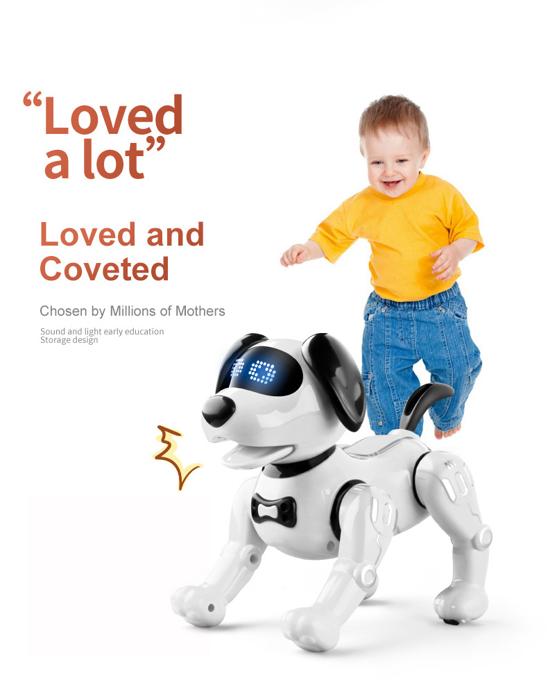 Amazon hot-selling smart remote control robot dog early education children's toy wireless remote control robot