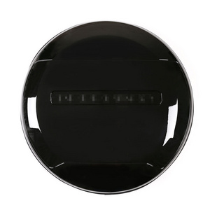 Santorini Full Black For land rover defend Tire Cover SUV Exterior Accessory ABS Spare Wheel Cover for Land rover defend 2020