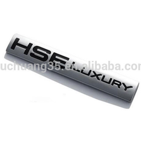 HSE LUXURY Emblem Badge For Land Rover Discovery Sport Car-styling ABS Chrome Accessories and parts