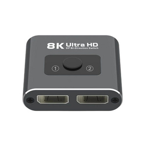 4Kx2K 120Hz HDMI Splitter 1 to 2 Out Bidirectional HDMI Switcher Supports HDR, 8K, 3D, 1080P HDMI Switch