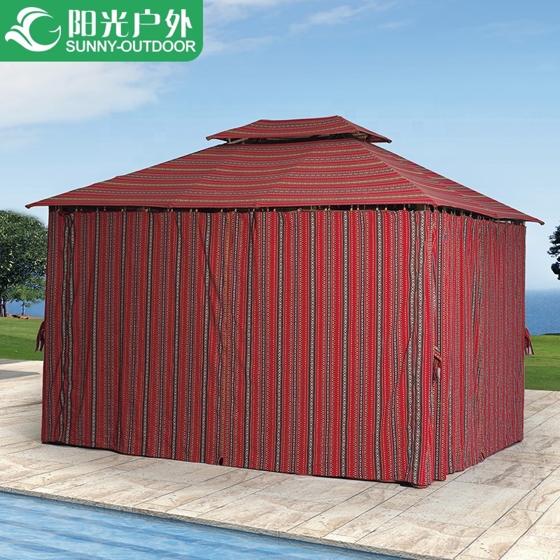 Family Party gazebo With Mosquito Net Swimming Pool And Gazebo Outdoor Beach Tent Gazebos