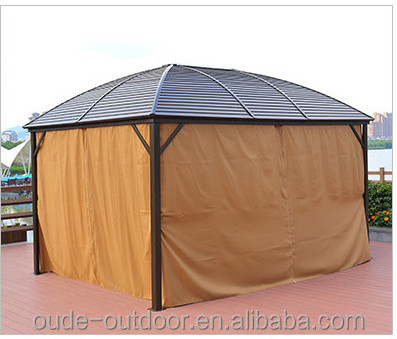 2022 Hot-sales 300*400cm pavilion gazebo mosquito net outdoor patio modern tent top quality hard roof