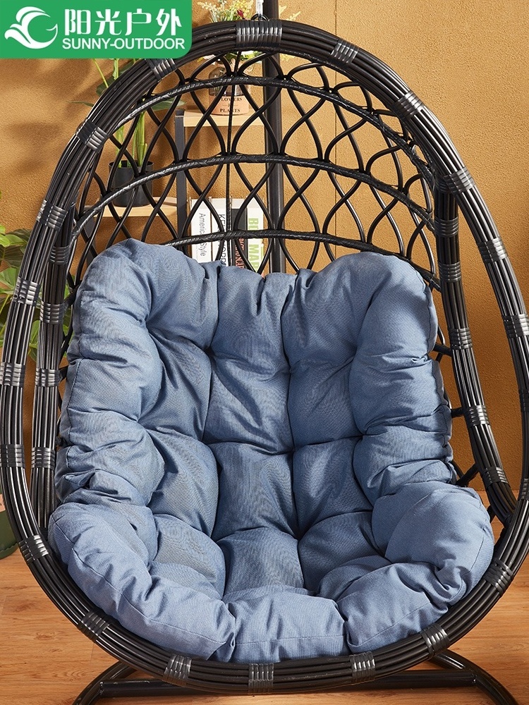 New Hot-selling Egg Swing Chair Hanging Chair With Round Rattan Garden Swing Chair  for Outdoor and Indoor