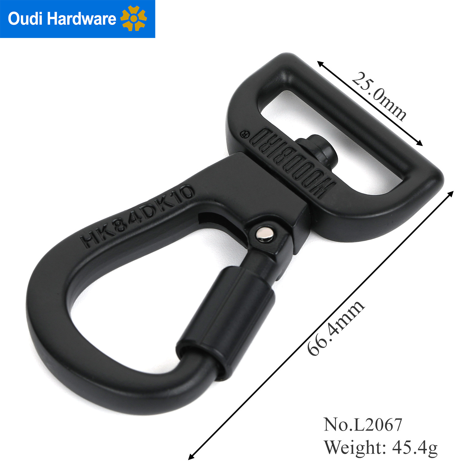 20/25mm Snap Hook With Lock Safety Snap Hook For Pet Leash dog collars