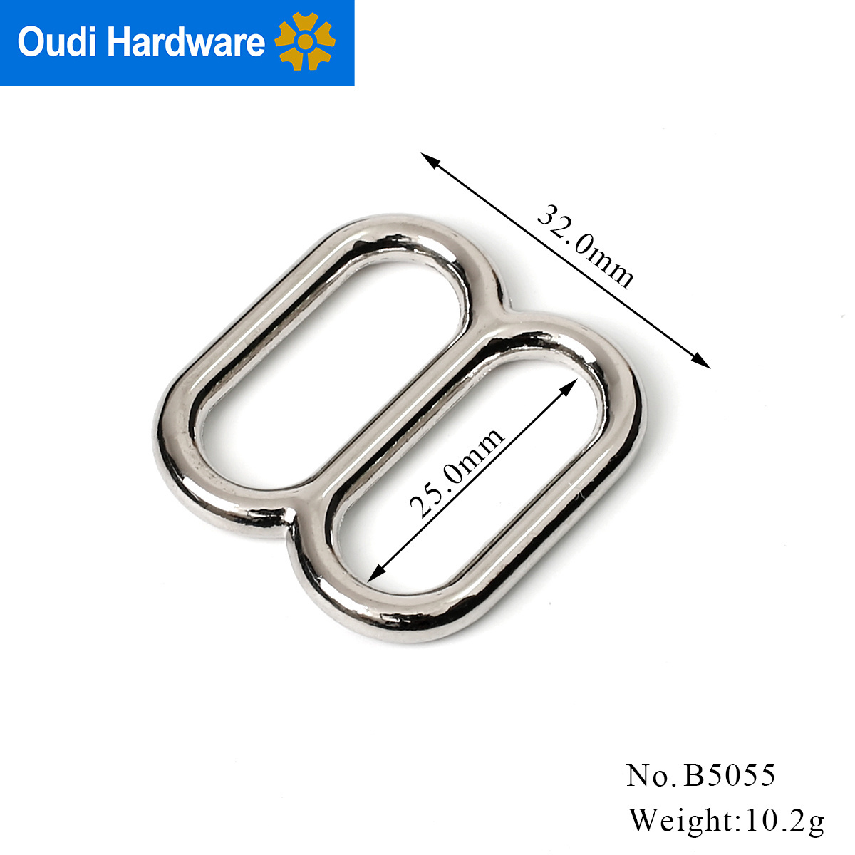 Nickel Free Metal Slide Buckle Adjustable Belt Buckle Manufacturer Bag Strap Triglide Buckle Wholesaler In China