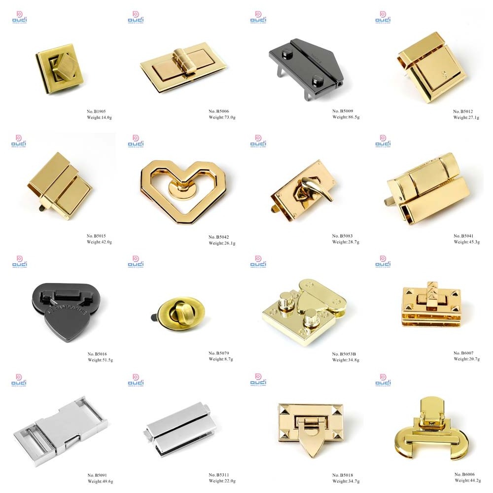 Metal Briefcase Latch Type Jewelry Box Wooden Box Locks For Sale Bag Hardware