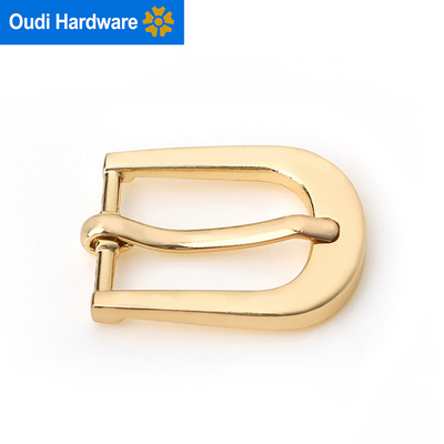 light gold plating adjustable 45mm belt buckle metal pin buckle zinc alloy pin belt buckle