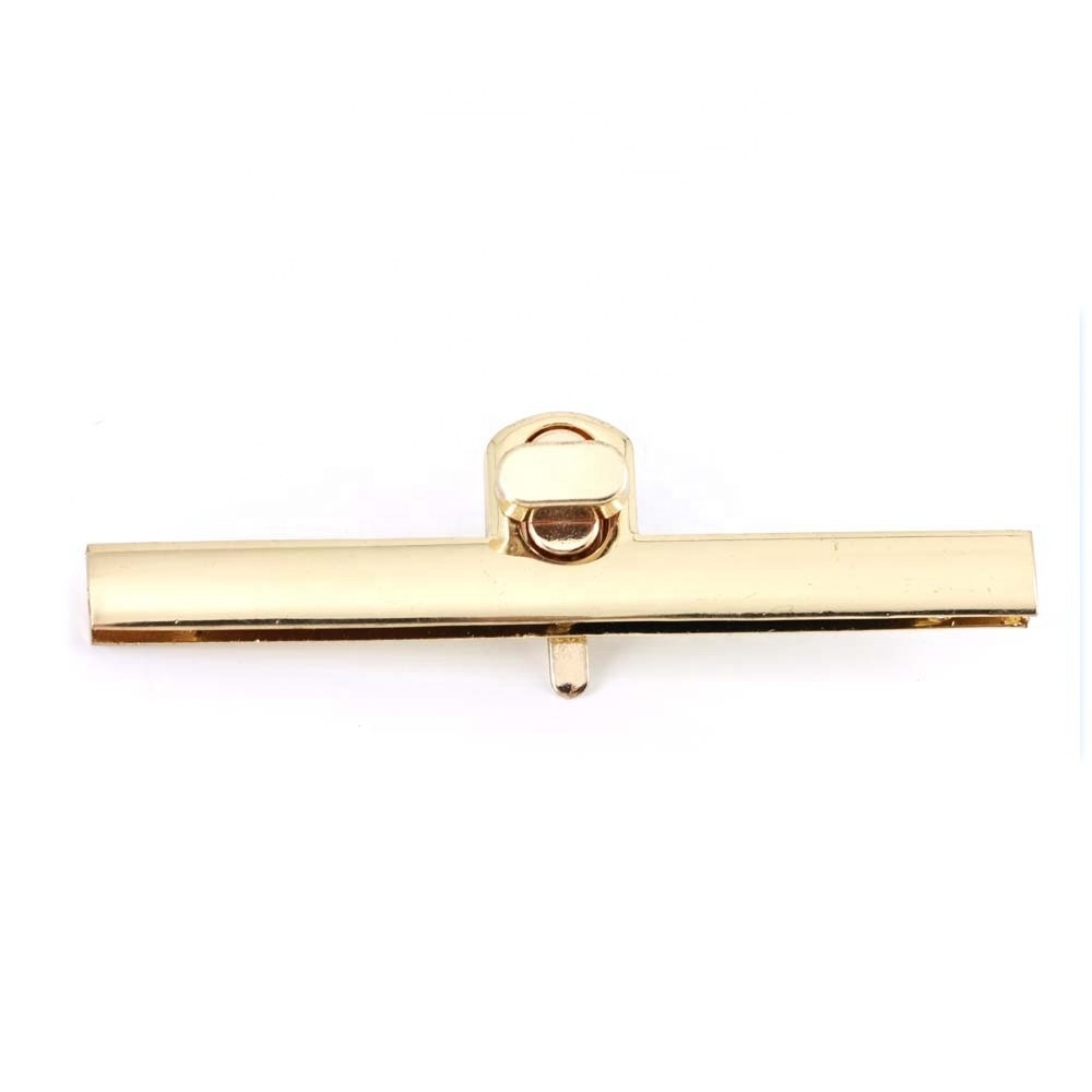 Long Twist Purse Closure Turn Locks Clip Clasps Latch Easy Install For Wallet Briefcase