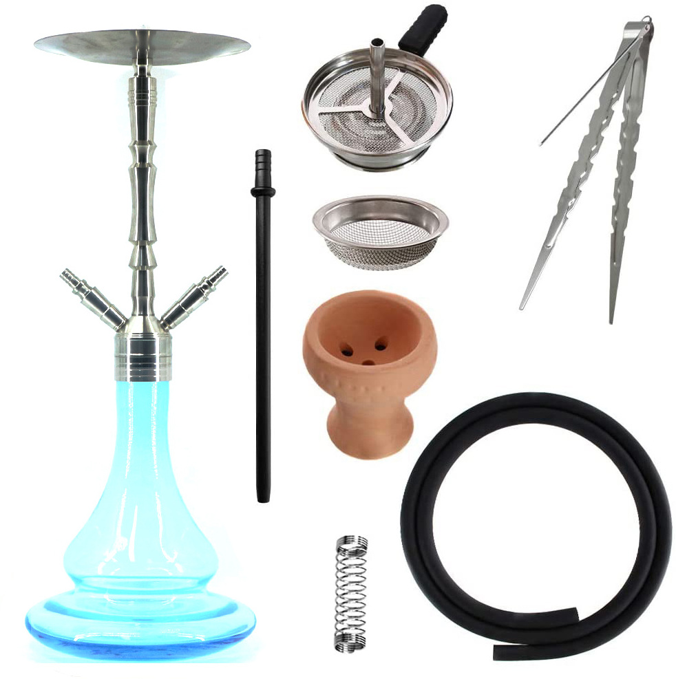 Factory Stock Germany 304 Stainless steel hookah shisha Wholesales hookah