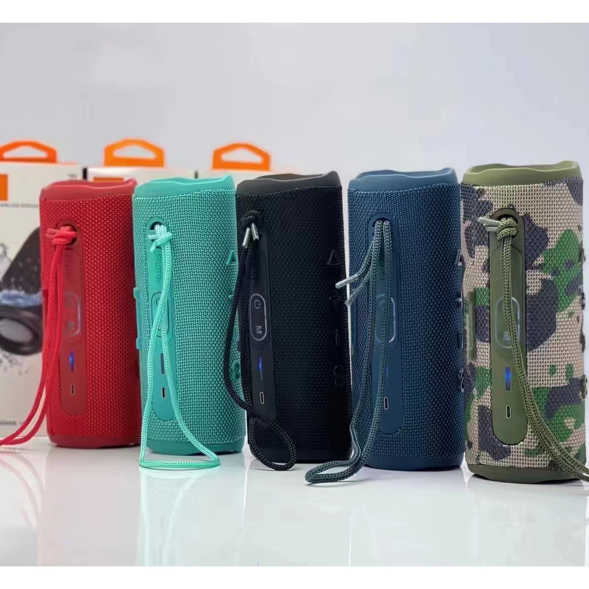 High-quality flip6  outdoor waterproof frequency stereo speakers built-in mp3 player speakers