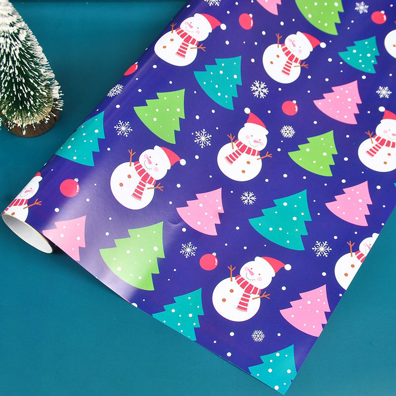 Christmas Style Custom Printed Logo Gift Wrapping Paper Clothing Flower Tissue Paper for packaging