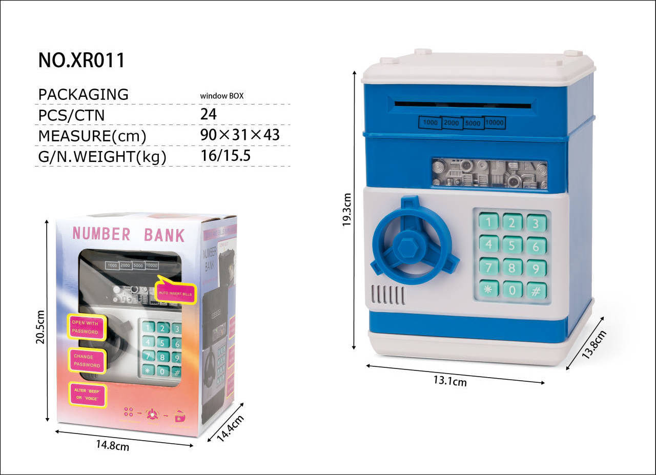 Money Bank Toy for Kids Piggy Bank for Kids Toy Electronic Password Money Bank Toy ATM Money Box