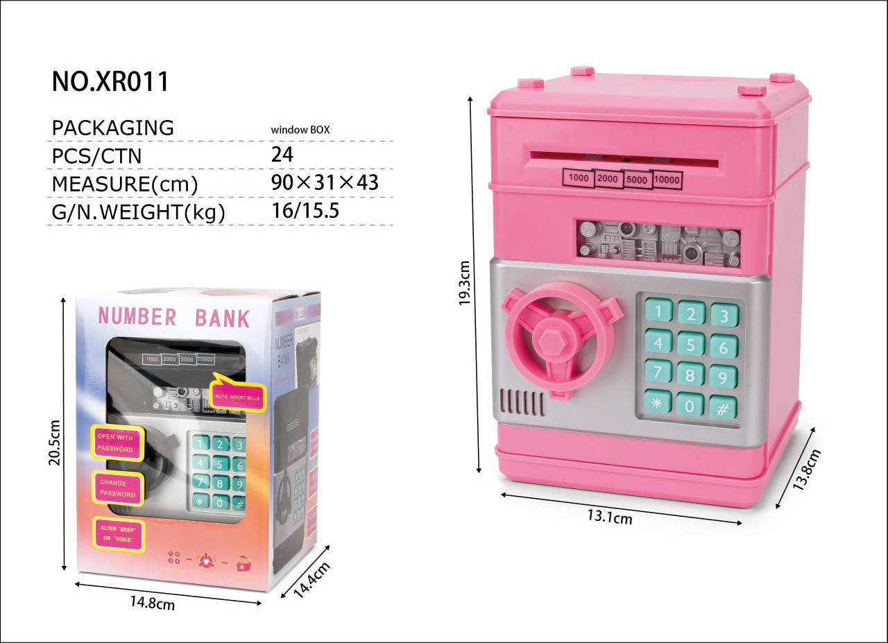 Money Bank Toy for Kids Piggy Bank for Kids Toy Electronic Password Money Bank Toy ATM Money Box