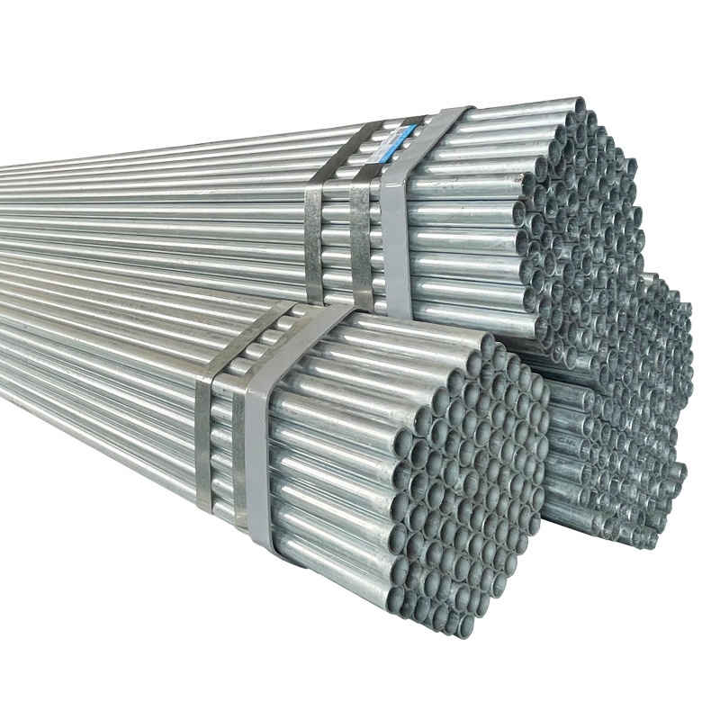 Wholesale Custom Hot Dip Gi Galvanized Round Steel Pipe Astm A106 Sch 40 Erw Gi Iron Welded Tube