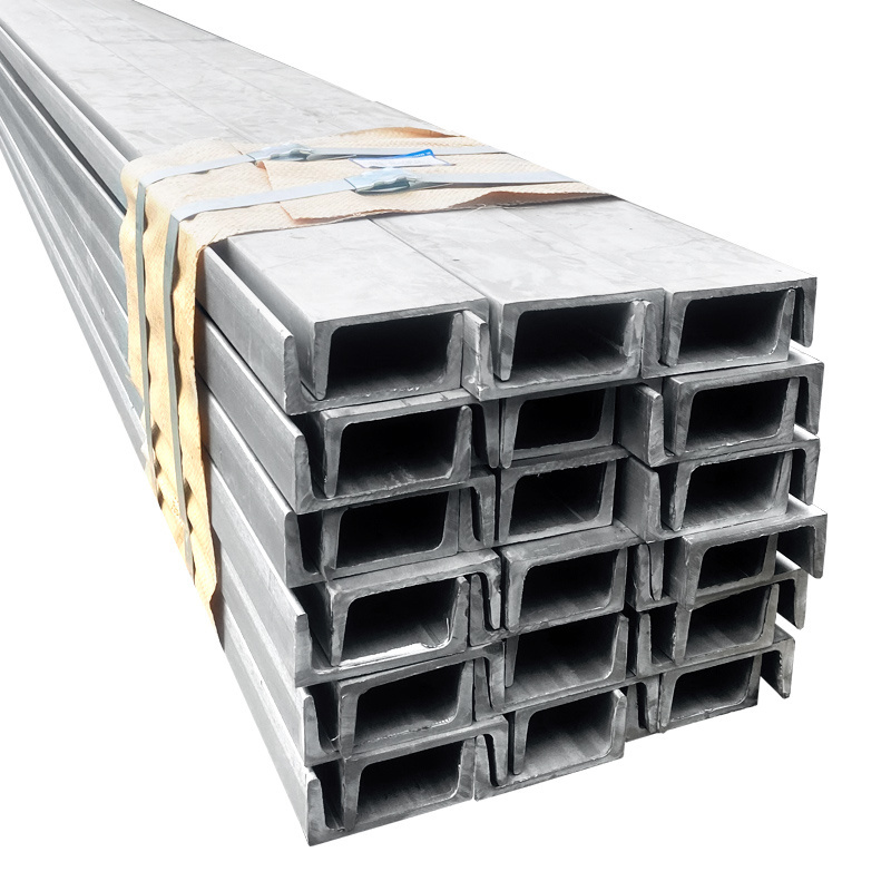 Factory price ss profile U and C metal section 201 202 316L 410 stainless steel channel bars 304