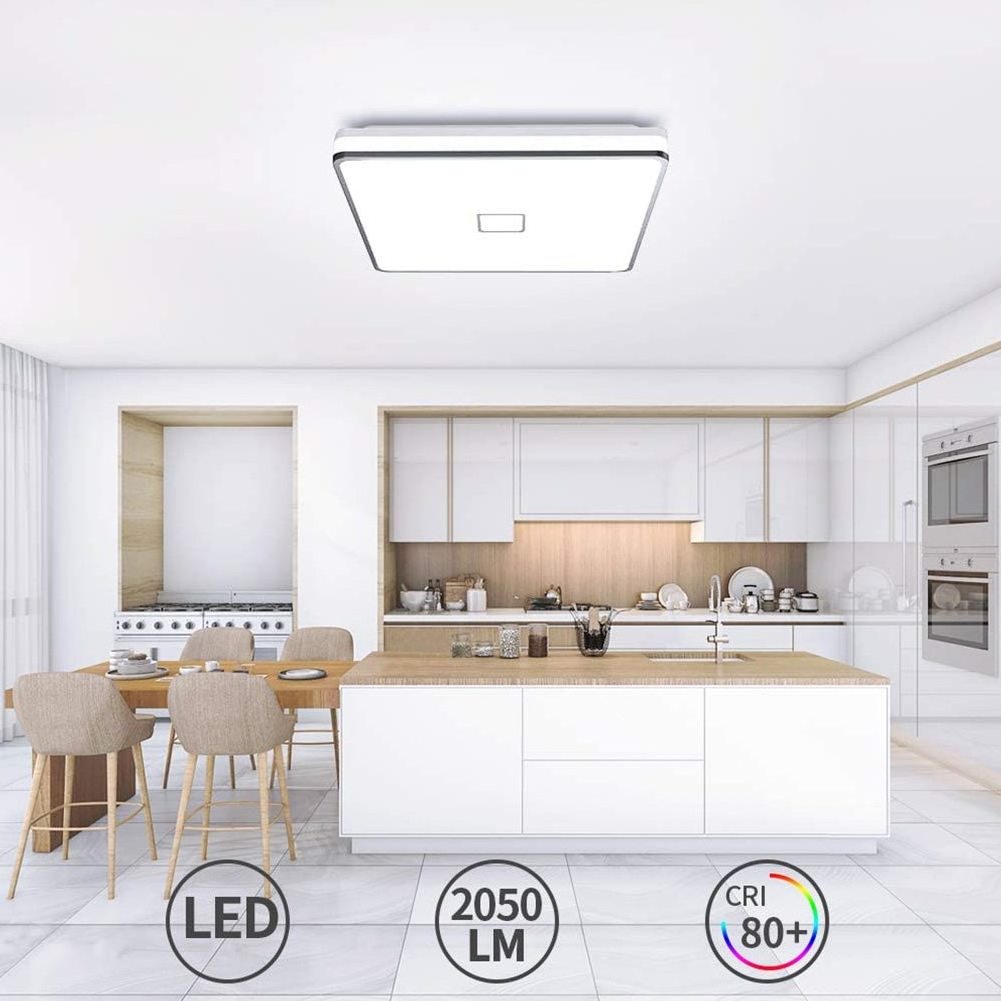 Wholesale Super-thin ceiling light For Living Room Kitchen Flush Mount Low Power Energy Saving Square SMD LED Ceiling Light