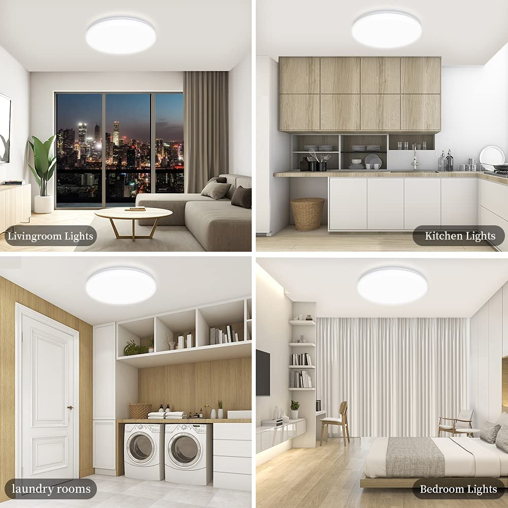 Modern Indoor Lighting LED Ceiling Light 18W 3000K 4000K 5000K Pop Round Hallway Bathroom LED Ceiling Light Fixture